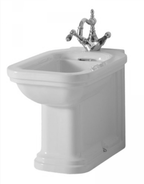 Kerasan 4121K4 WALDORF BIDET MF NERO LUCIDO CROMO