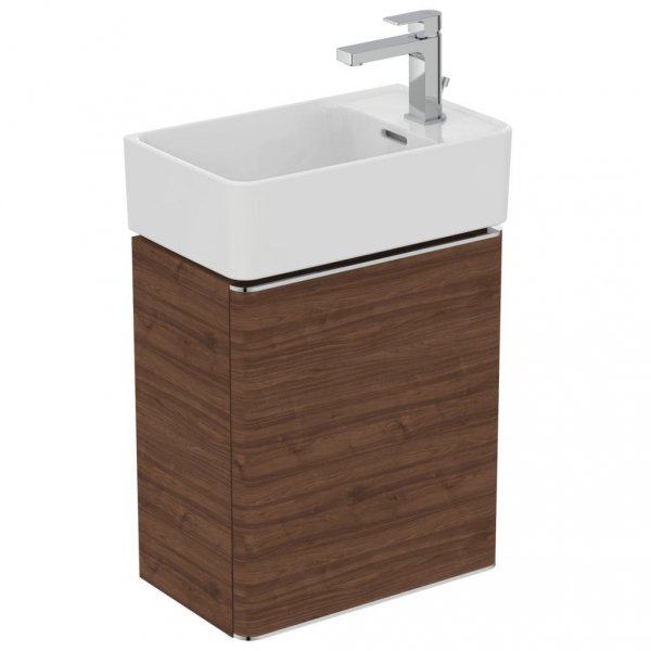 Ideal Standard Strada II Umywalka wisząca lub nablatowa 45x27 cm z otworem na baterię po prawej stronie, biała T299401