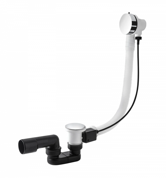 VEDO MINIMALISTA I Przelew wannowy z korkiem automatycznym 57 cm 246M/60/CH chrom