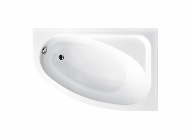 Besco Cornea wanna asymetryczna 140x80cm prawa WAC140NP