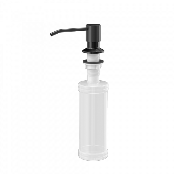 QUADRON KEIRA dozownik płynu 320 ml nano PVD black metal MFS1001PVDBLM