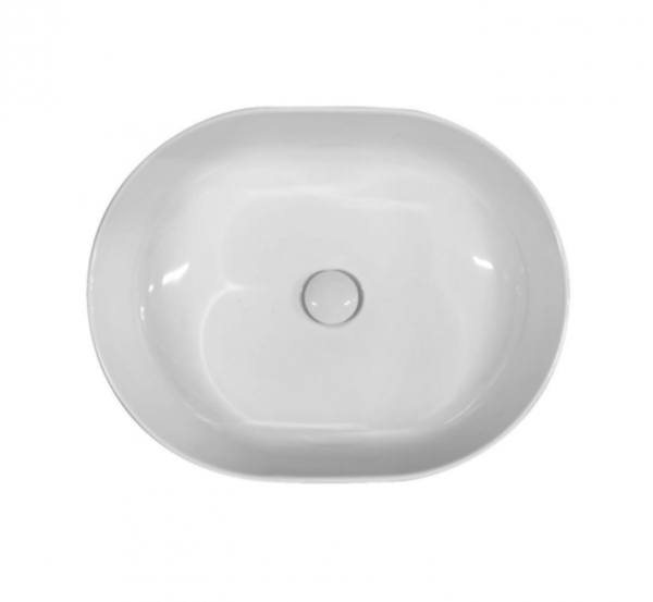 Kerasan 460575 F10 umywalka 56X44 nablatowa owalna BORGOGNA MATT