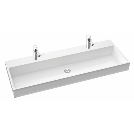Marmorin Teo 120 umywalka wpuszczana w blat 120x45 cm, biała PU083051200