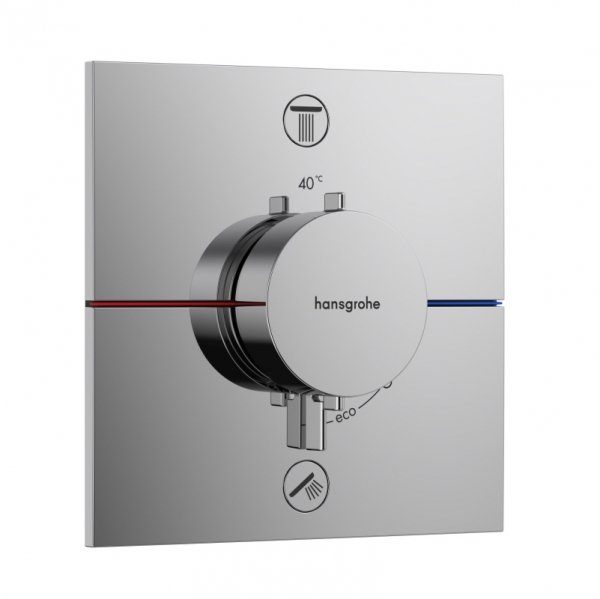 Hansgrohe ShowerSelect Comfort E Bateria wannowo-prysznicowa podtynkowa termostatyczna chrom 15572000