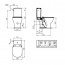 Ideal Standard Tesi Toaleta WC stojąca 66,5x36,5 cm kompaktowa bez kołnierza biały mat T0087V1