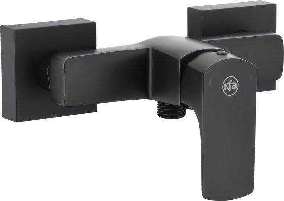 KFA Mokait Black bateria prysznicowa czarna 553601081/24H