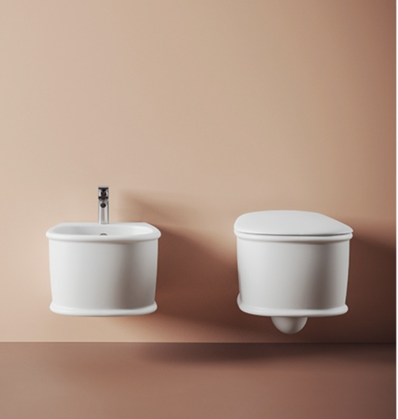 Artceram Atelier ATV00101;00 + AZA00101;71 zestaw promocyjny miska Rimless + deska wolnoopadająca slim