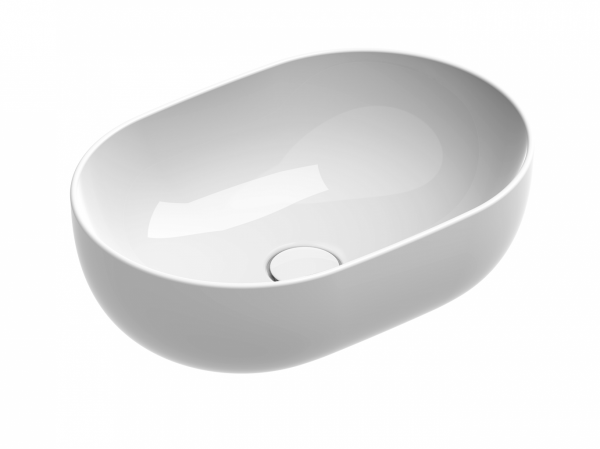 Catalano SFERA umywalka nablatowa 50x35 h=16 cm biały połysk 0522500001 WYSYŁKA 24H