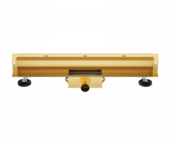 Balneo WDrain NEXT odpływ liniowy ścienny dwustronny 90 cm złoty szczotkowany A0301030102-4 WYSYŁKA