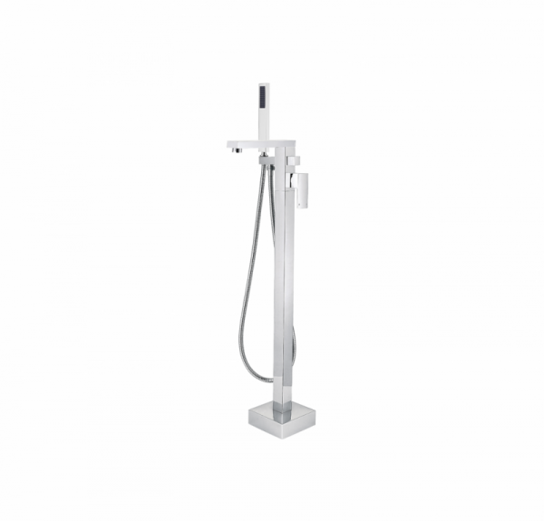 Besco VARIUM  bateria wannowa wolnostojąca chrom BW-V-CH