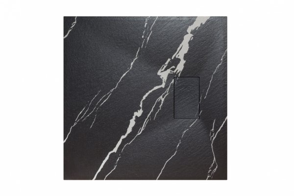 Besco Vexo Marble Black brodzik 90 VMB9090K