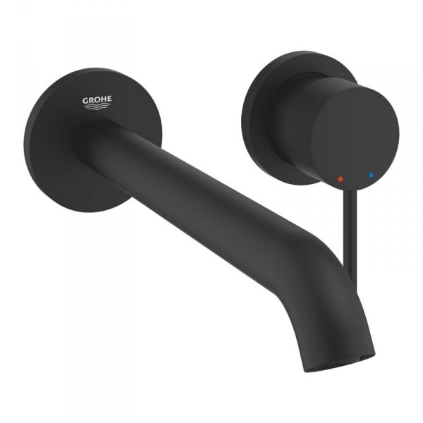 Grohe Essence Bateria umywalkowa podtynkowa 23 cm phantom black 29193KF1