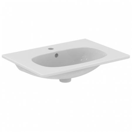 Ideal Standard Tesi Umywalka wisząca lub meblowa 62,5x45 cm z powierzchniami bocznymi biały mat T3510V1