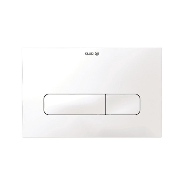 Kludi Unifix Przycisk WC biały mat 30PP0153