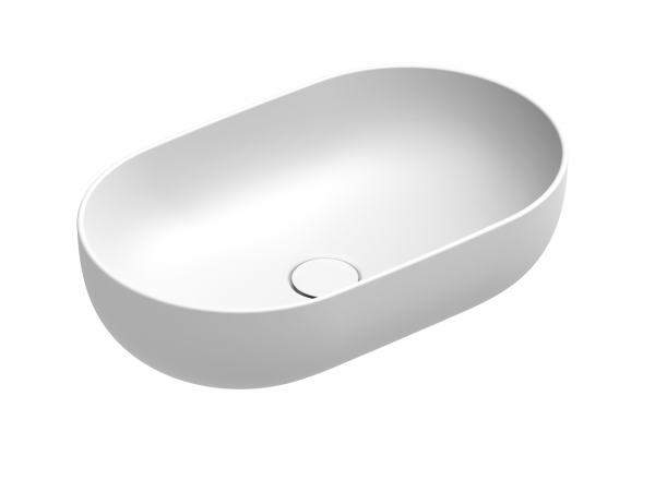 Catalano SFERA umywalka nablatowa 60x37 h=16 cm biały mat 0522610021