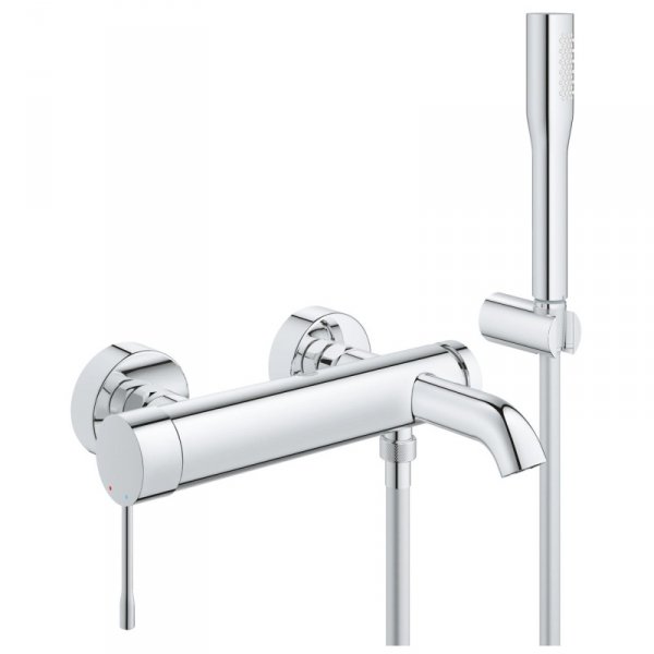 Grohe Essence Bateria wannowa natynkowa chrom 25249001