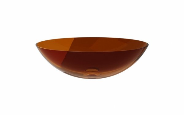 Besco Anya Earth Rust umywalka nablatowa + maskownica biała UMA50ERW