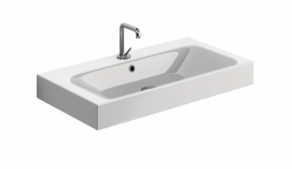 Kerasan 353330 CENTO umywalka 80X45 SOSP/z/o biały mat
