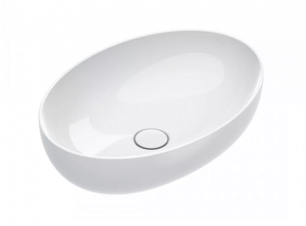 Catalano SFERA umywalka nablatowa 60x42 h=16 cm biały połysk 0522600001