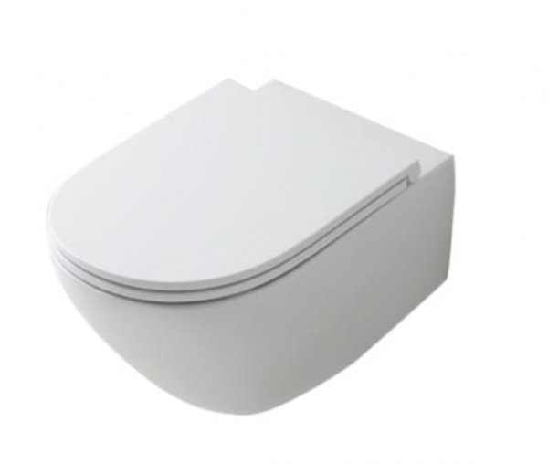 Kerasan 379130 AQUATECH deska sedesowa SLIM RES. wolnoopadająca bianco MAT