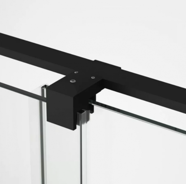Ronal Sanswiss Amalia drzwi prysznicowe przesuwne 170 cm czarny mat D35S21700607