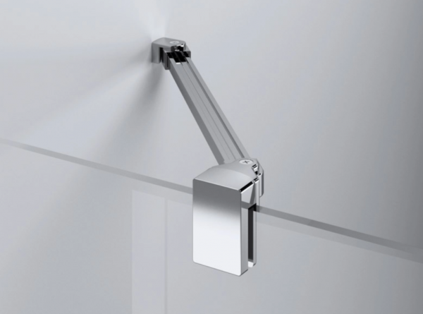 Ronal Sanswiss wejście narożne dwuczęściowe 80x200 cm, szkło Master Carré, profile chrom PUE2PD0801030