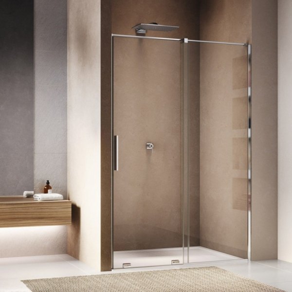 Ronal Sanswiss Amalia drzwi prysznicowe 120 cm srebrny połysk D35S21205007