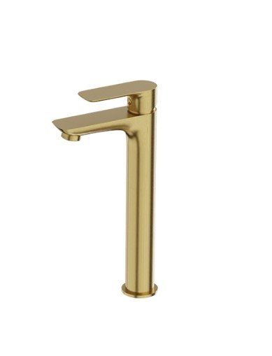 Lavita Bateria umywalkowa wysoka Spark Brushed Gold 5900378341208