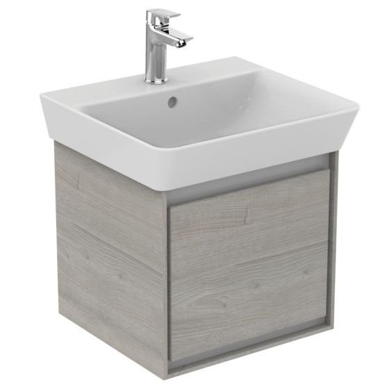 Ideal Standard Connect Air Szafka pod umywalkę Cube 43 cm jasnoszare drewno E0842PS