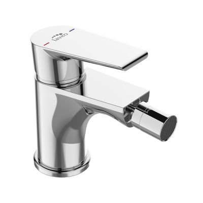 Laveo Largo bateria bidetowa stojąca chrom BAH032D