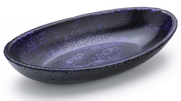 S.V.I.S.Design MISKA 19 CM ORION BASIC - VINTAGE FIOLETOWY, LAKIER PÓŁMATOWY