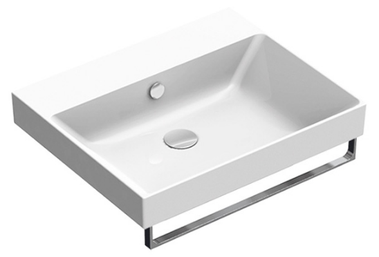Catalano ZERO 60x50 umywalka b/o z kompletem mocowań biały połysk 160ZP00/0120600001