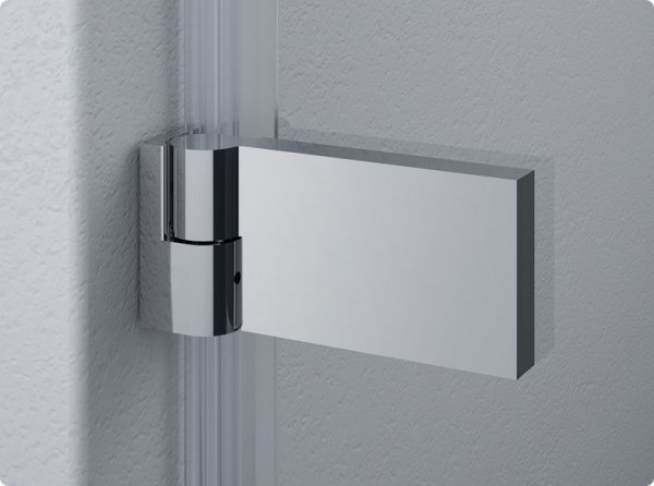 Ronal Sanswiss Pur Drzwi jednoczęściowe do 100xdo 200 cm lewe profile chrom szkło Master Carre PUR1GSM21030