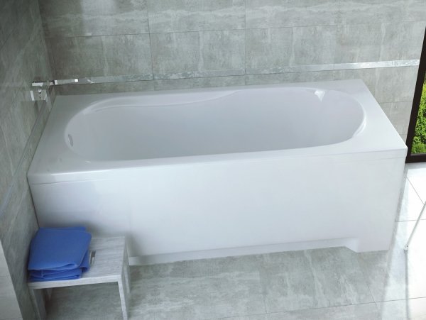 Besco Bona wanna prostokątna 180x80cm WAB180PK