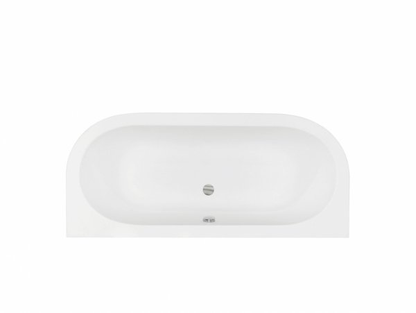 Besco Volya wanna wolnostojąca 140 + syfon klik-klak chrom z przelewem slim WKV140WSS