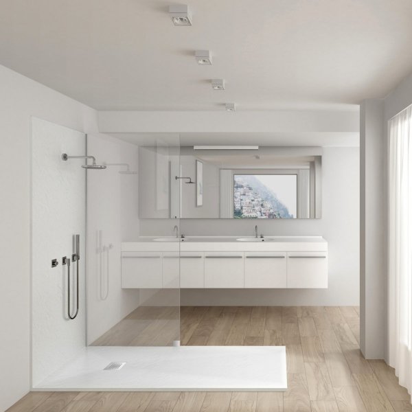 BALNEO BRODZIK STONE-TRAY WHITE 90x90cm STFWH909025