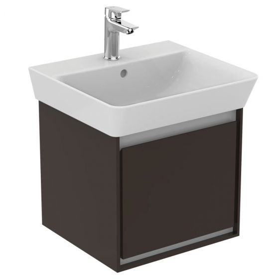 Ideal Standard Connect Air Szafka pod umywalkę Cube 43 cm ciemnobrązowy mat E0842VY