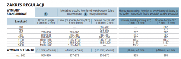 Sanswiss Cadura Drzwi wahadłowe jednoczęściowe ze ścianką stałą w linii 120cm CA31CG1205007