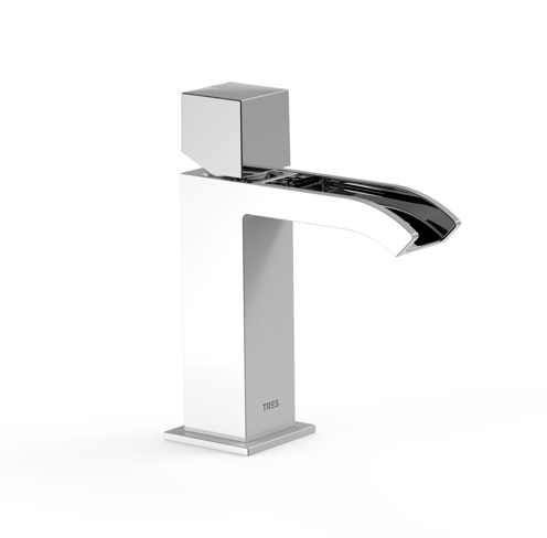 Tres Cuadro Exclusive Bateria jednouchwytowa umywalkowa 00611002BL