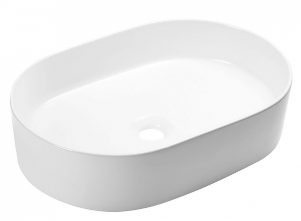 Laveo DESNA Umywalka ceramiczna nablatowa 50x35 VUD6250