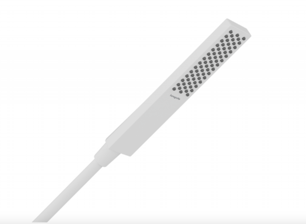 Hansgrohe Pulsify E Główka prysznicowa 100 1jet EcoSmart+, Slim biały mat 24321700