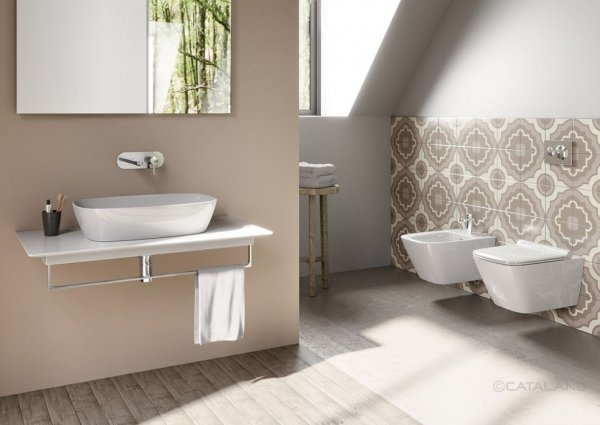 Catalano GREEN 55 bidet podwieszany biały połysk 1BS55GR00/0418551001