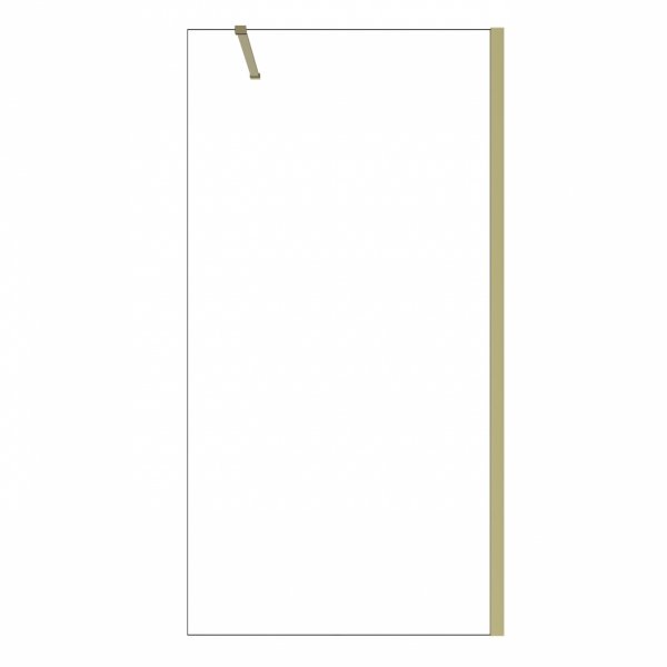 Besco Eco-n Gold Kabina prysznicowa walk-in 120x195 ENG120195C