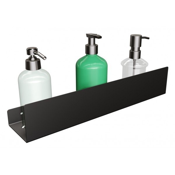 Andex Półka koszyk pod prysznic 40 cm stal nierdzewna 345/40NG czarny