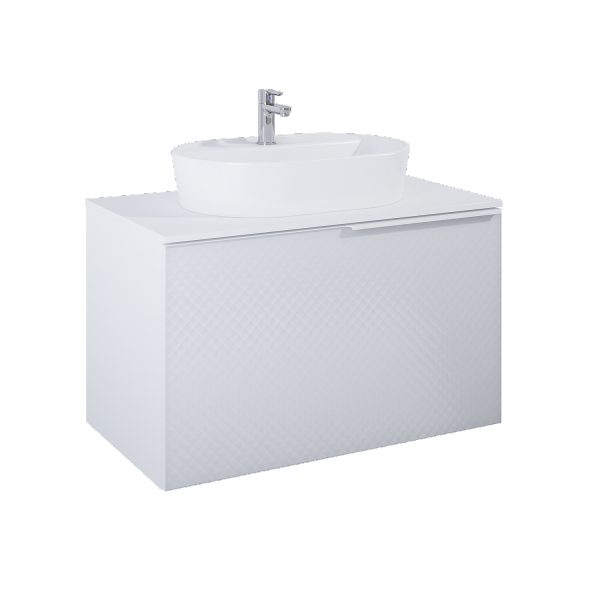 Elita SZAFKA GLAM 90 1S + 1S WHITE MATT PDW 168381