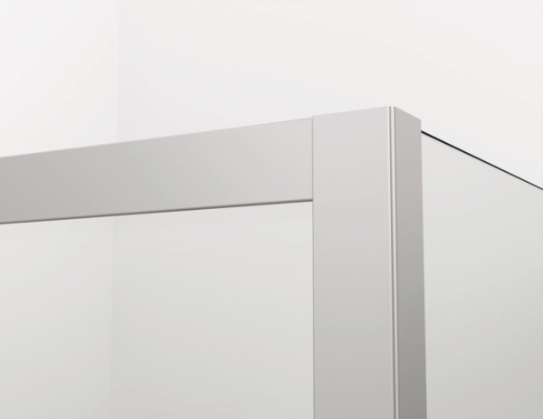 Ronal drzwi wahadłowe jednoczęściowe 75x200 cm, szkło Durlux 200, profile srebrny połysk TLSP0755022