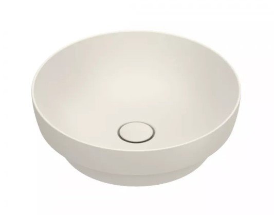 Catalano Sfera umywalka okrągła 45 cm kolor lnu / beżowy mat 0524400030