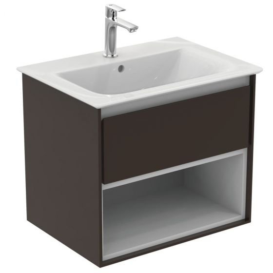 Ideal Standard Connect Air Szafka pod umywalkę 60 cm ciemnobrązowy mat E0826VY