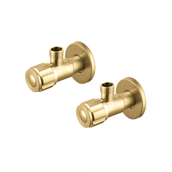 Trend Armatura OTAGO zawory pod baterię P000148.AP.98 złoty mat