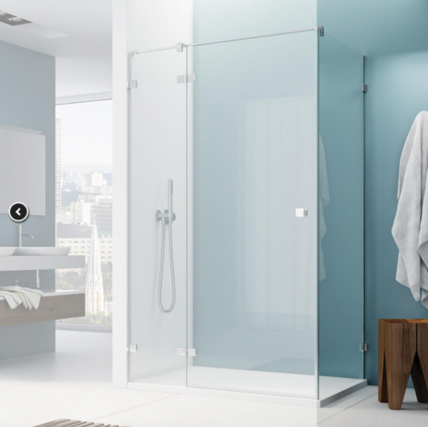 Ronal Sanswiss Annea ścianka prysznicowa 100 cm boczna do drzwi srebrny połysk ANTW110005007